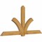 Ekena Millwork Redmond Rough Sawn Timber Gable Bracket, Western Red Cedar, 96"W x 48"H x 4"D x 6"F, 12/12 Pitch GBW096X48X0406RED00RWR - alternate 2
